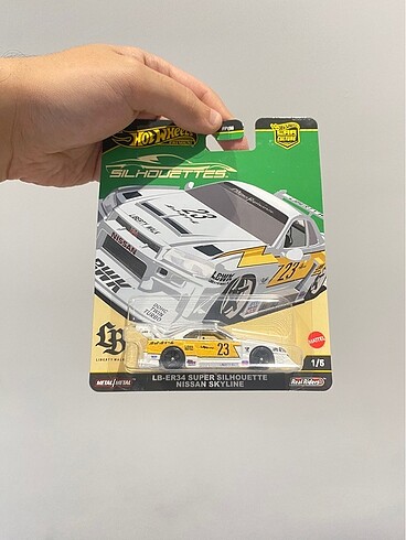 Hot Wheels Premium Silhouettes LB-ER34 Nissan Skyline