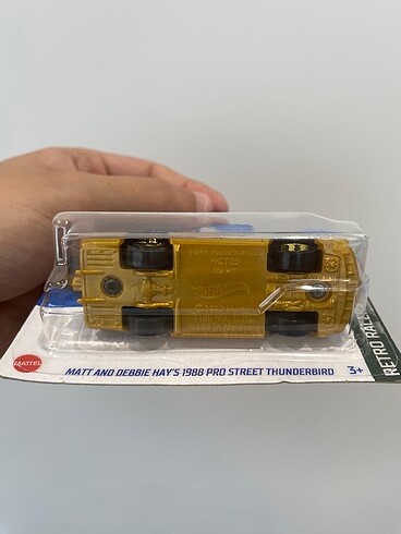  Beden siyah Renk Hot Wheels 1988 Pro Street Thunderbird | 2023 Mainline