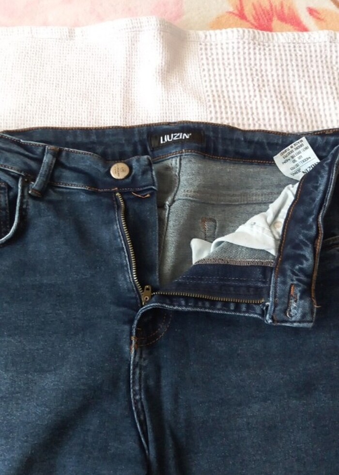 Bayan kot pantolon  - Görsel 3