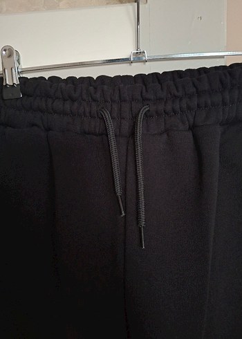 Siyah Rahat Kesim Kadın Eşofman Altı - Görsel 2