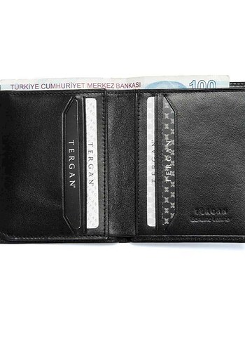 Klasik Siyah Erkek Cüzdanı - Görsel 2