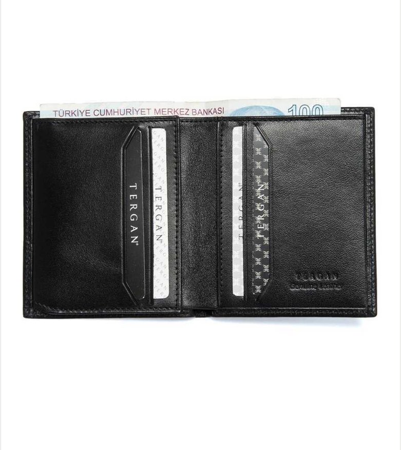 Klasik Siyah Erkek Cüzdanı - Görsel 2