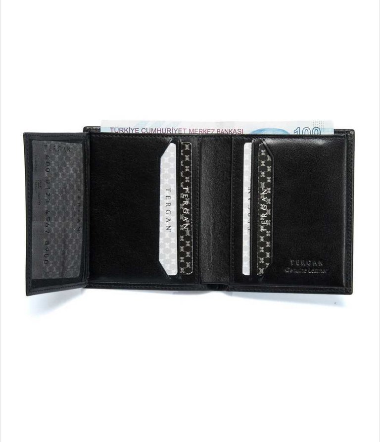 Klasik Siyah Erkek Cüzdanı - Görsel 3