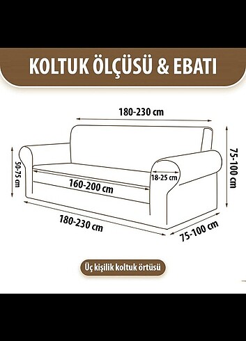 Beden gri Renk Koltuk örtüsü yada koltuk kılıfı