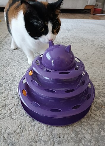 3 katlı kedi oyuncağı 
