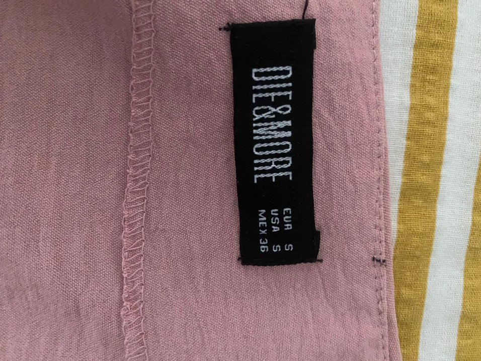 Pembe Mini elbise Fırfır Detaylı - Görsel 2