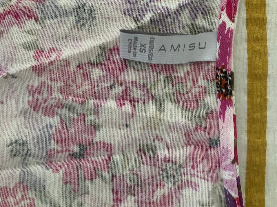 Çiçek Desenli Pembe bağlamalı gömlek - Görsel 2