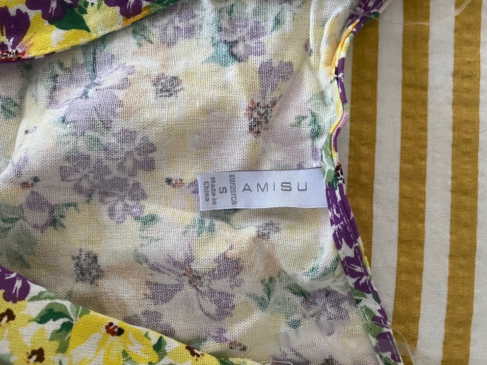 Çiçek Desenli bağlamalı Bluz - Görsel 2