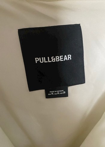 Pull bear Beyaz Kadın  Mont - Görsel 2