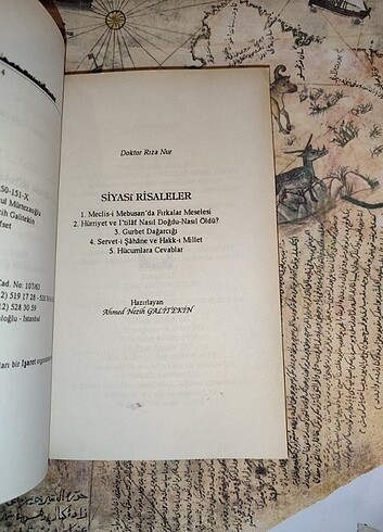  Siyasî Risaleler Rıza Nur