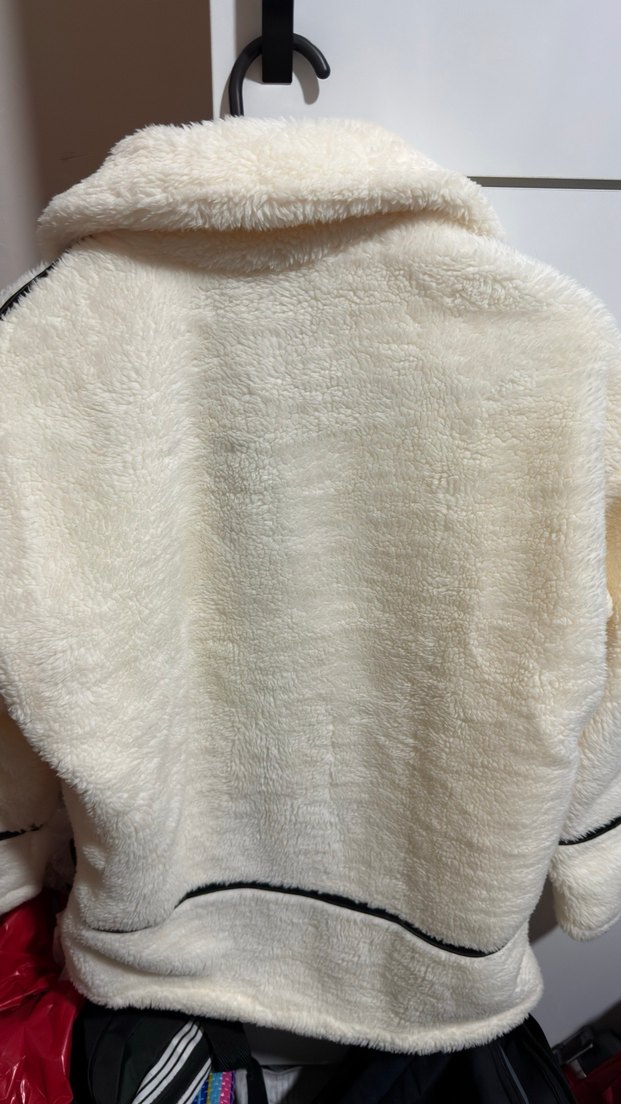 Beyaz Kadın Midi Kaban - Görsel 3