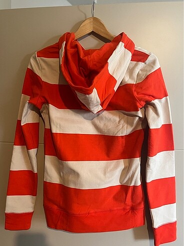 m Beden kırmızı Renk Orjinal Tommy Hilfiger kapşonlu sweatshirt