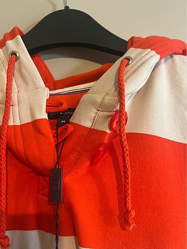 m Beden Orjinal Tommy Hilfiger kapşonlu sweatshirt