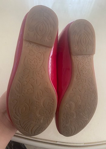 Kız Çocuk Kırmızı Minnie Mouse Babet - Görsel 2