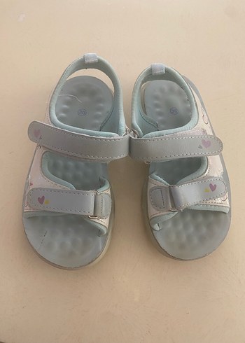 Kız Çocuk Cırt Cırtlı sandalet