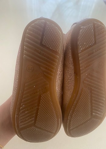 Çiçekli  Kız Babet Ayakkabı - Görsel 4