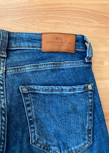 Kadın Mavi Denim Normal Boy Kot Pantolon - Görsel 6