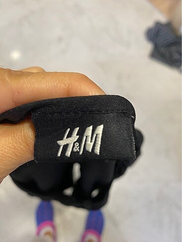 38 Beden siyah Renk H&M tunik veya elbise