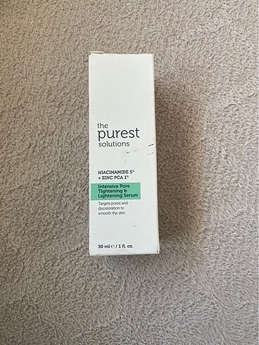The purest solutions serum