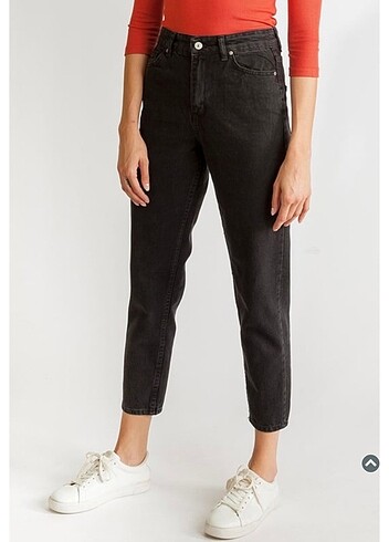 Füme rengi mom jean