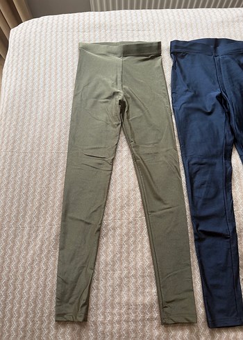 Haki,lacivert,gri tayt - Görsel 2