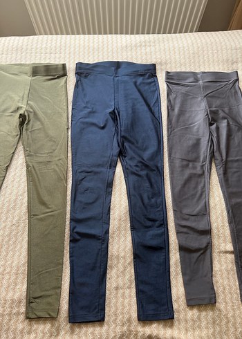 Haki,lacivert,gri tayt - Görsel 4