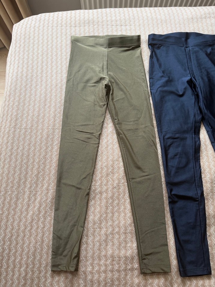 Haki,lacivert,gri tayt - Görsel 2