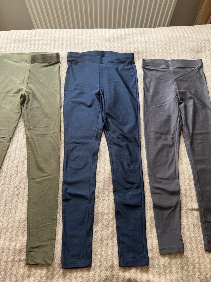 Haki,lacivert,gri tayt - Görsel 4