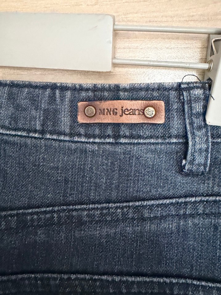 Kadın Lacivert likralı Denim Şort - Görsel 5