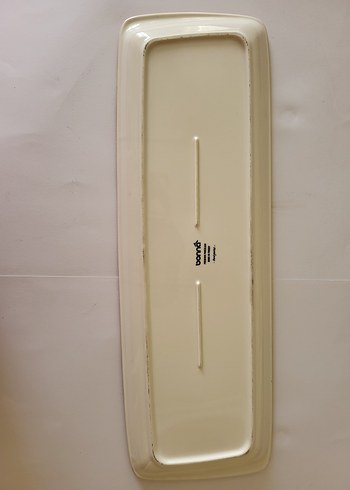 Diğer Bonna Uzun Açık Yeşil Servis Tabağı