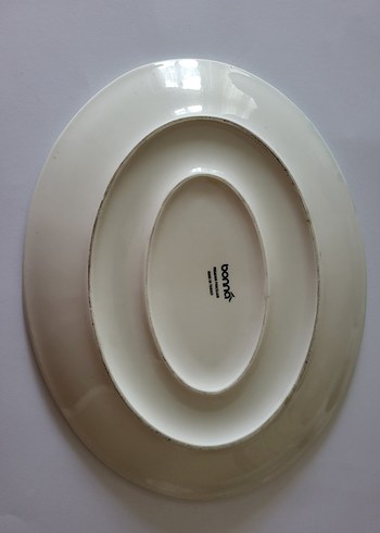 Diğer Oval Bonna Servis Tabağı