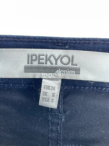34 Beden lacivert Renk ipekyol Jean / Kot %70 İndirimli.