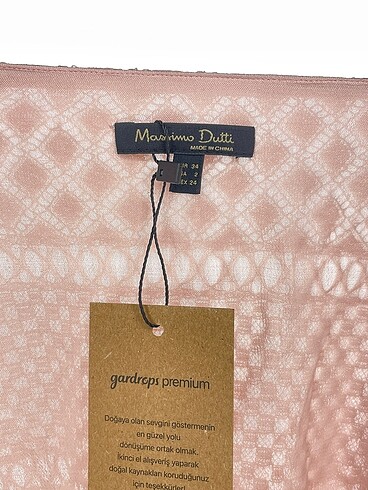34 Beden pembe Renk Massimo Dutti Bluz %70 İndirimli.
