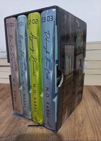 Gençlik serüveni N.G. Kabal Roman Seti - 4 Kitap