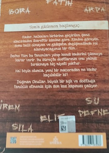  Düşman Okullar 3 Son Ders Roman