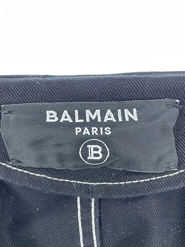 38 Beden siyah Renk Balmain Kot Ceket %70 İndirimli.