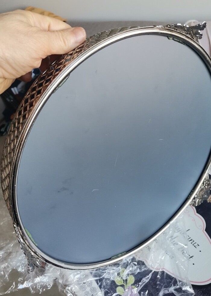 Dalgic Gumus tepsi - Görsel 5