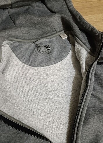 m Beden gri Renk Adidas Essentials Kapşonlu Hırka