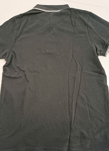m Beden gri Renk Mavi Polo Yaka T-shirt