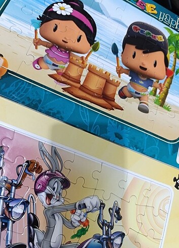 Beden Renk 8 Adet Puzzle