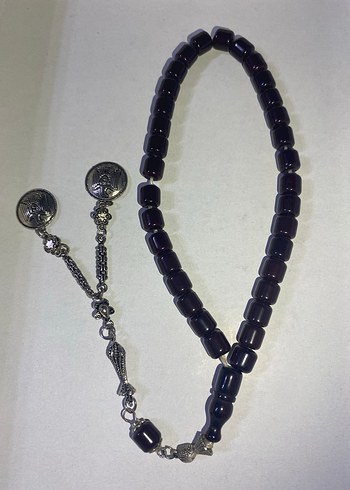 Erkek Gotik Tarz Siyah Tespih - Görsel 2