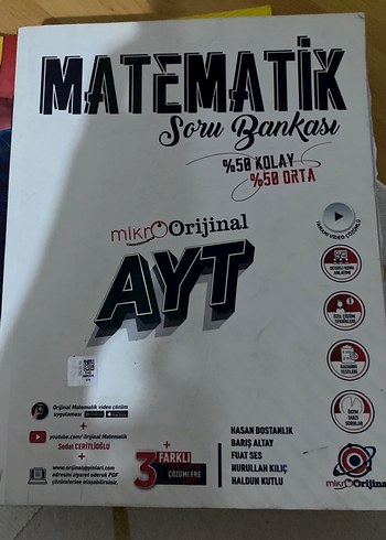AYT Matematik Soru Bankası Mikro Orijinal