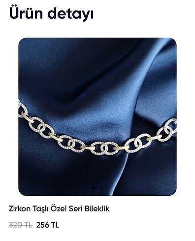 Zirkon taşlı çelik bileklik