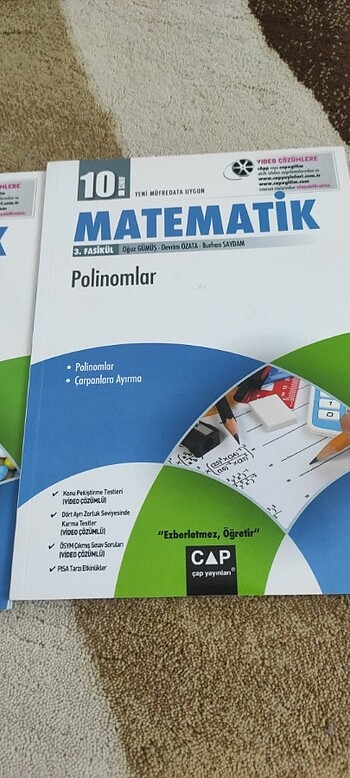  10.sınıf matematik set çap yayınları