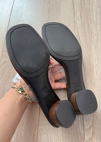 Zara Bej Kadın Bohem Tarzı Dolgu Topuk Terlik