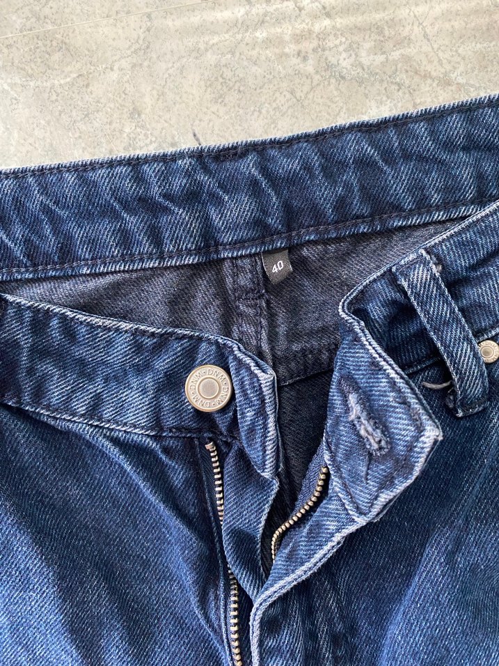 Kot Kadın Denim Midi Mom Şort - Görsel 3