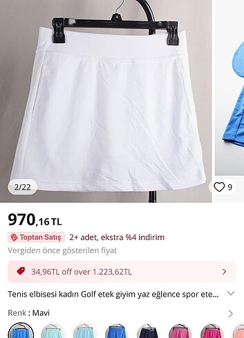 s Beden Tenis Eteği Spor Kadın