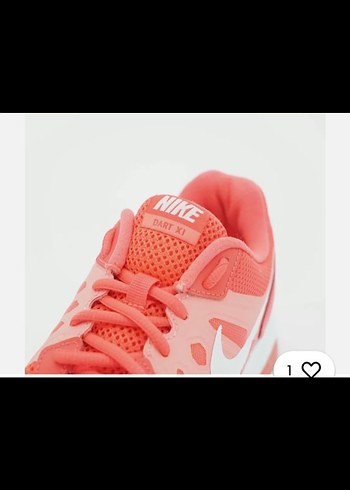 39 Beden pembe Renk Kadın NIKE DART Running Turuncu Bağcıklı Koşu Spor Ayakkabı