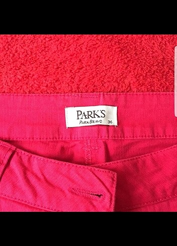 38 Beden kırmızı Renk Park bravo pantalon