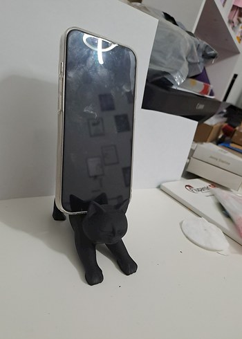 Siyah Kedi  Telefon tutucu - Görsel 3